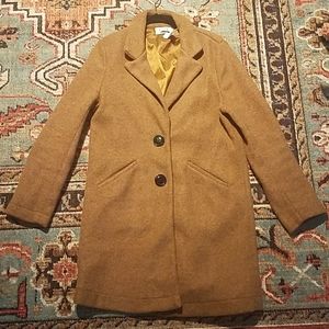 Pea Coat - NWT Camel Colored Size Medium